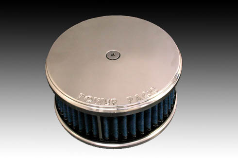 NEW 6"ROUND POWER PACC BILLET AIR CLEANER COVER