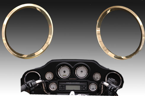 Doherty Machine Chrome Billet Speaker Bezels